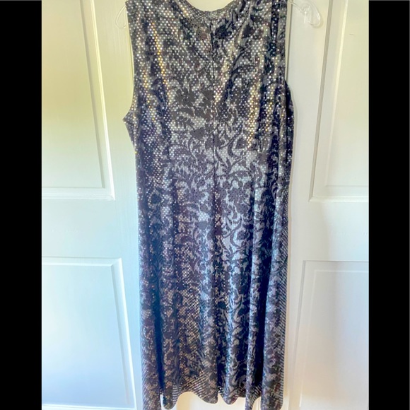 Dress barn collection sparkly lace dress size 16 - Picture 2 of 4